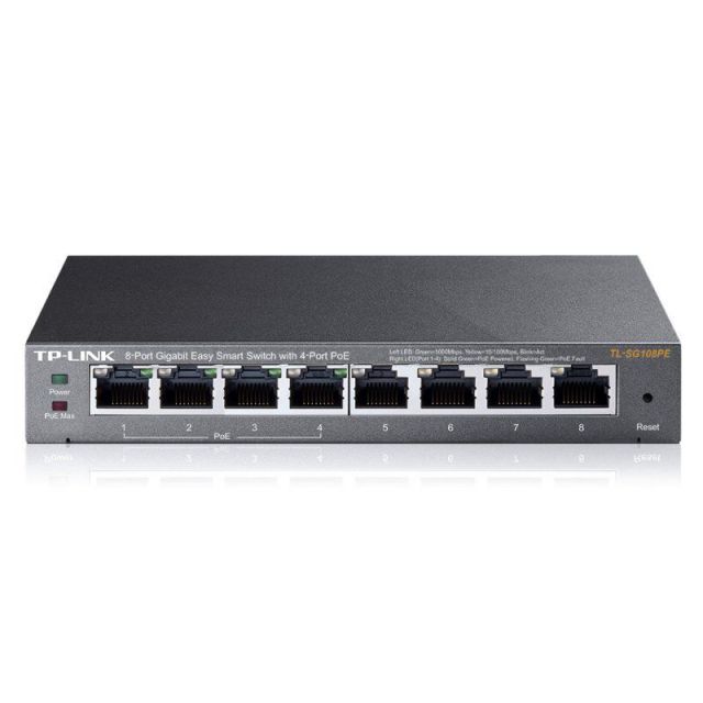 Tp Link Tl Sg108pe Switch 8xgb 4xgb Poe